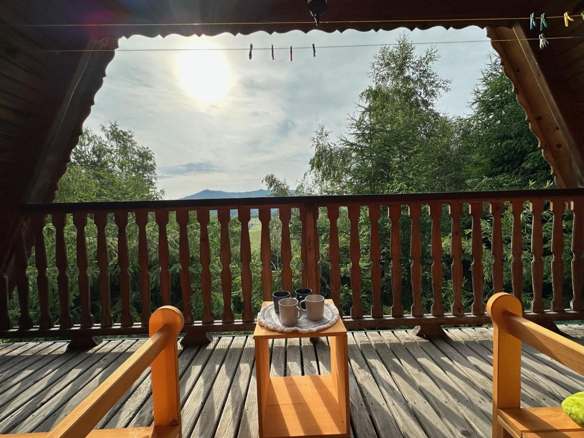 Domek Na Gorze Z Pieknym Widokiem Буковец Экстерьер фото